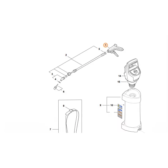 STIHL  Pistolet 4255 500 1310